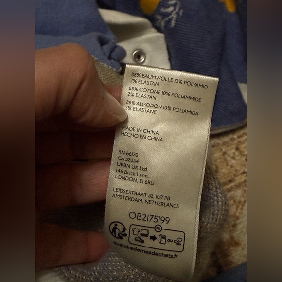 We The Free Blue and Gold Patterned Cardigan - Picture 13 of 15